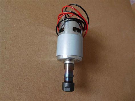 cnc machine with a dc motor spindle|cnc spindle for hobby.